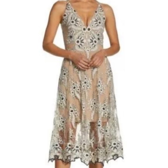 Dress The population Illusion dress - Picture 2 of 13